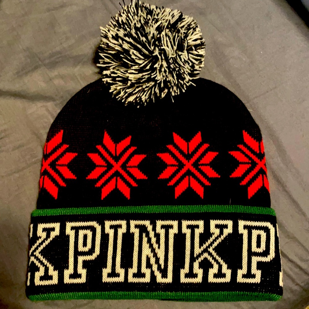 Pink beanie!